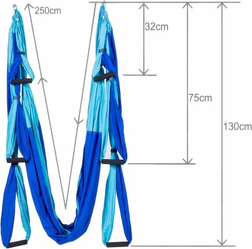 Ovyuzhen Aerial Yoga Hammock, Ultra Strong Hammock Set, Antigravity Ceiling Hanging Yoga Sling Inversion Exercises