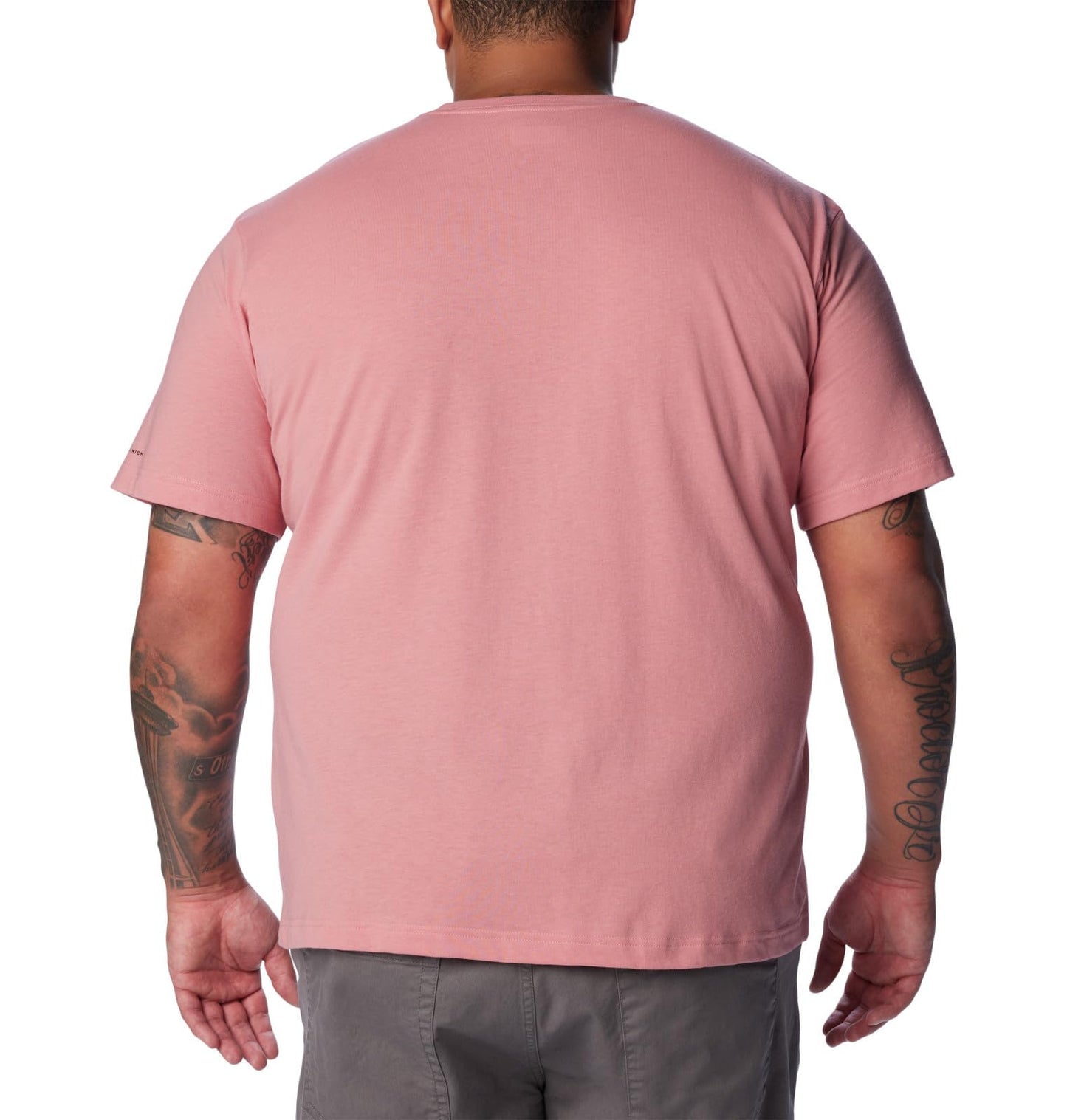 Columbia Men's Thistletown Hills Short Sleeve, Pink Agave, 4X Tall