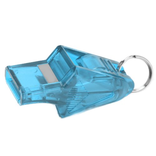 JAOCDOEN Referee Whistle Sturdy Resounding Crisp Portable Sound Whistle for Competitions and Sports (Sky Blue)