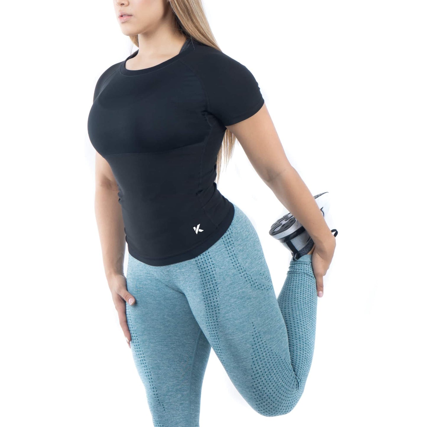 Kewlioo Womens Heat Trapping Sauna Shirt - Shaper Sweat Vest Compression Shapewear Apparel for Women - Sauna Suit Top to Sweat More & Look Great - Gym Workout Excercise Heat Shaper Shirt (Black, XXL)