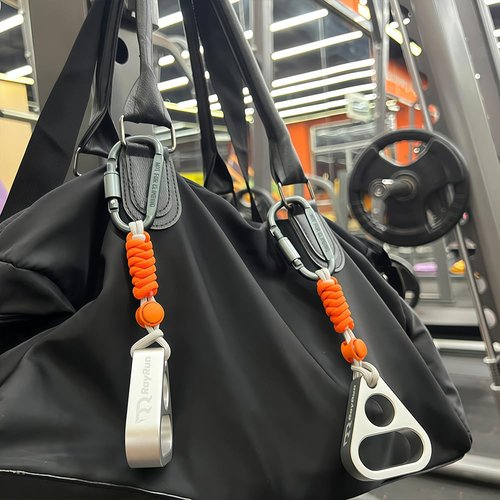 Portable Fingerboard Trainer - Metal Alloy Climbing Hangboard for Rock Climbers, Compact Strength Training Tool with Keychain Design Ideal Gym Gift for Fitness Enthusiasts
