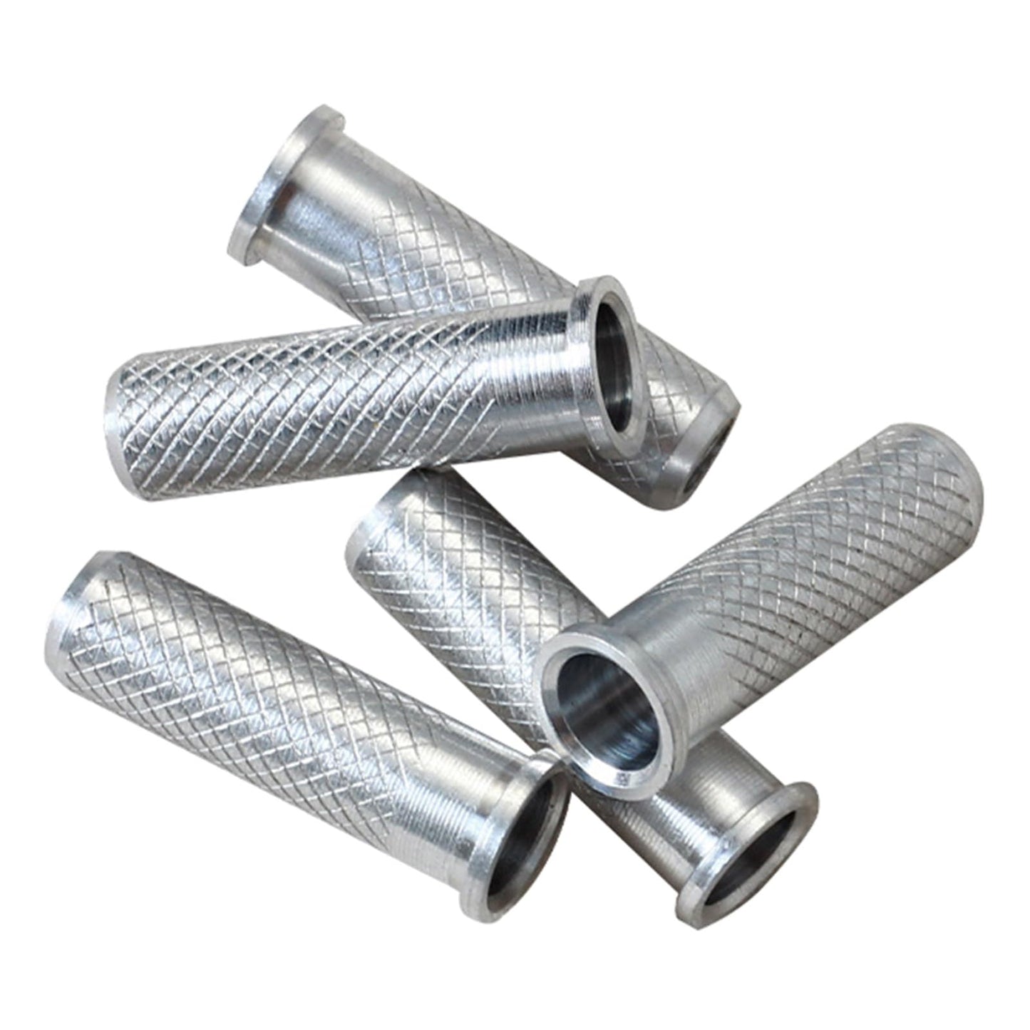 Kangnice 20Pcs Archerys Base Aluminum Inserts Carbon Arrows 6.2mm Insert Base Shaft Archerys Arrowheads Insert