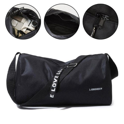 Gym Bag Fitness Training Bag Small Travel Duffel Bag Foldable Waterproof Gym Bag Men Women Duffle Bags Lightweight Oxford Cloth Sports Bags