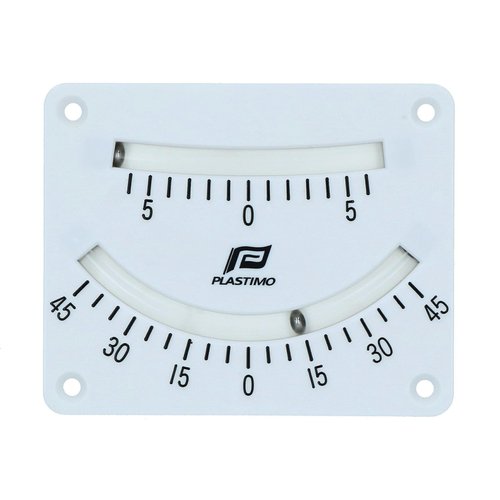 AB Tools Damped Inclinometer Clinometer Accurate Dual Scale Level 6 & 45 Degrees Sailing