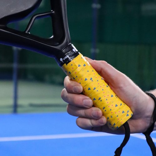 VIBEPADEL | Padel Grip for Tacky Feel | Grip 'n' Rip Padel Overgrip | Padel Racket Grip Tape | Padel, Pickleball, Squash and Badminton Racket Grip Tape | Padel Accessories and Padel Gifts | 3 Pack