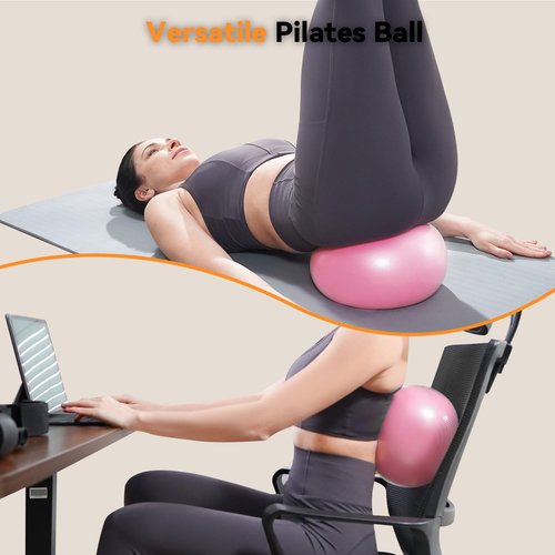UCIN Vibration Plate Exercise Machine, Vibration Plate for Lymphatic Drainage, 330 Lbs Capacity Vibrating Plate for Weight Loss Home Fitness with Resistance Bands/Pilates Ball (Red)