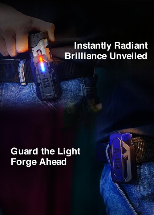 LOOP GEAR A-03 Flashlight Tactical K-Shape Sheath, Compatible with SK05PRO Mao／SK05PRO／SK05／SK05PRO Nichia
