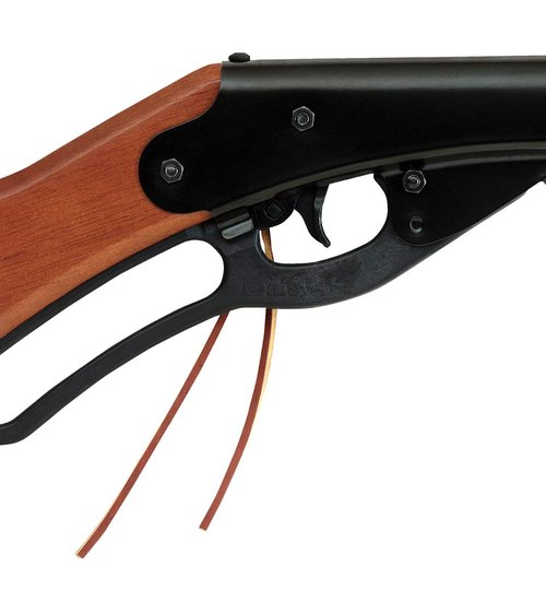 Daisy Outdoor Products Model 1938 Red Ryder BB Gun, Wood Grain, Overall length: 35.4 Inch