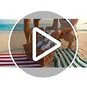 Green Beach Towels Set of 4 - 30x60 Inch Cotton Pool & Bath Towels