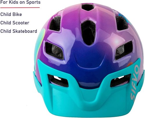 Kids Helmet, SIFVO Kids Bike Helmet Boys and Girls Bike Helmet with Cool Visor Helmet for Kids 5-14, Kids Bike Helmets Youth Bike Helmet Adjustable & Lightweight 50-57cm