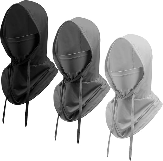 3 Pack Cooling Balaclava Mask for Men Women - Sun UV Protection Hood Face Cover for Cycling Skiing Fishing Motorcycle Breathable Full Head Pasamontañas