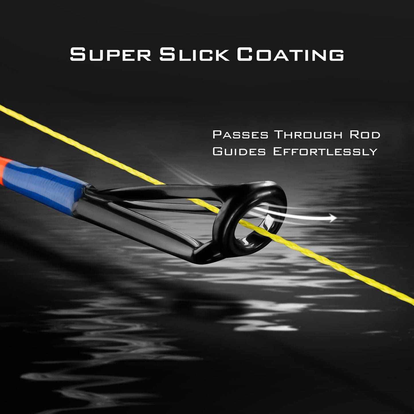 KastKing Superpower Braided Fishing Line, Yellow, 15 LB, 300+27 Yds