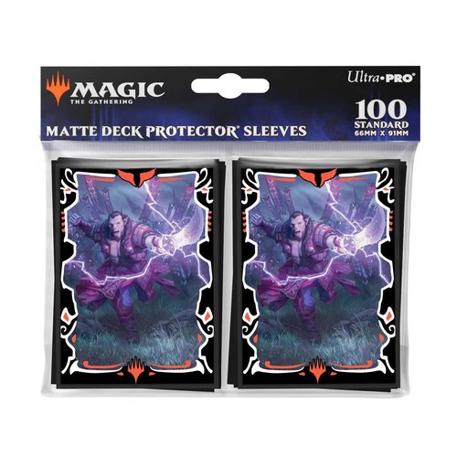 Ultra PRO - Tarkir Dragonstorm Zurgo Stormrender (Mardu Surge Commander Deck) 100ct Deck Protector Sleeves for Magic: The Gathering | Magic Gathering Accessories MTG Card Protection TCG Deck Sleeves