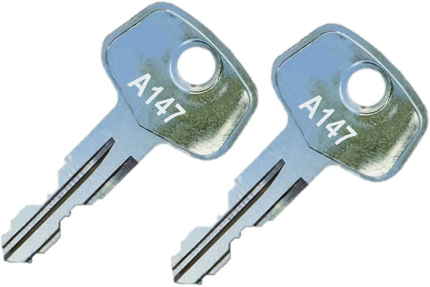 2 Yakima A147 Replacement Keys - Roof Racks, Rails, Cargo Box, Carriers, Crossbars, Haulers, Bags (Codes A131-A155 & A180) Better Than OEM! Whisp bar