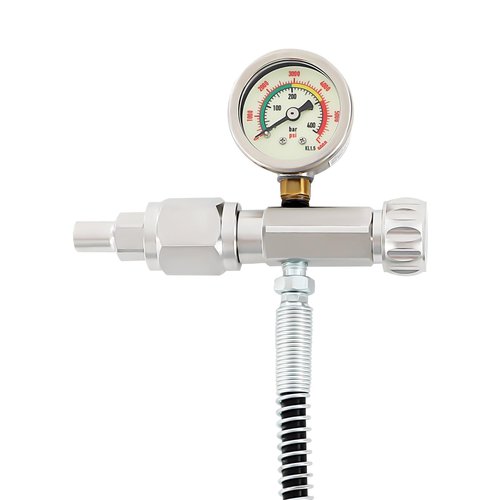 Kogone 4500PSI SCBA Paintball Fill Station Charging Adapter with 60cm Microbore Hose
