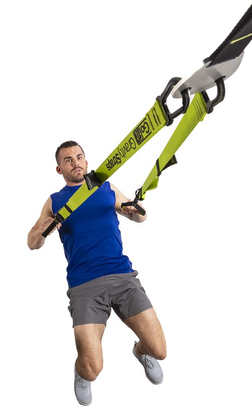 GoFit GoGravity Gym Ultimate Body Weight Trainer, Black (GF-GSN)