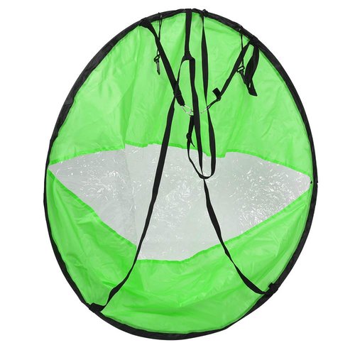 Downwind Wind Paddle, 42 Kayak Sail Kit, Portable Windsurfing Board and Sail Combo Kit, Uv Protection Sailboat Canoe Wind Paddle for Easy Sailing & Kayaking (Green)