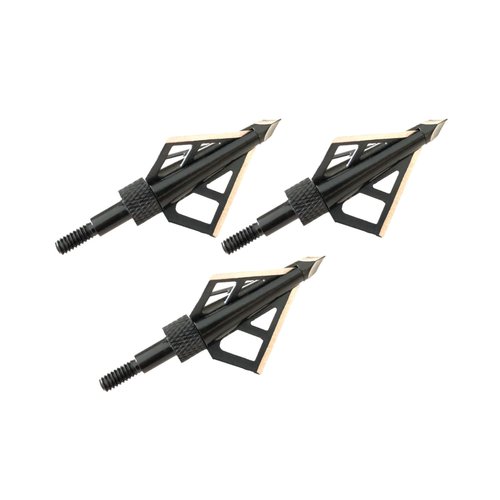 Killer Instinct Lethal HD405 Crossbow Bundle with 8 Hypr-V Crossbow Bolts and (3-Pack) Fixed-Blade Steel Tip 100-Grain Hunting Broadheads