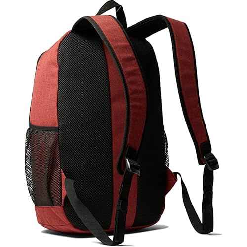 Oakley Men's 25L Enduro 4.0 25L Iron Red Backpack for Hiking Backpacking Camping + BUNDLE with Water Bottle with Carabiner