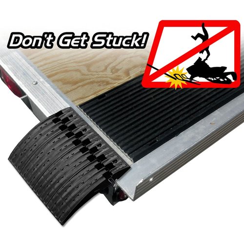 Caliber Edge Glides Trailer Ramp Edge Protectors – Smooth Ground-to-Ramp Transition – Edge Glides 2.0, 4-Piece Kit