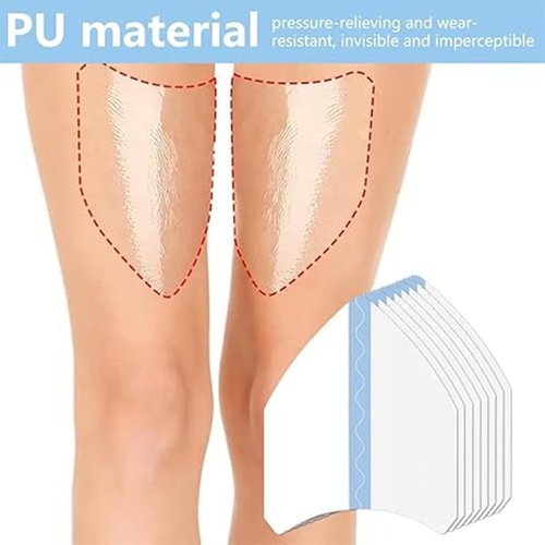 Transparent Seamless Anti-Chafing Patch for Legs,Invisible Waterproof Adhesive Body Tape,Sweatproof Anti Friction Pad for Women Skin Lifting & Firming Inner Thighs