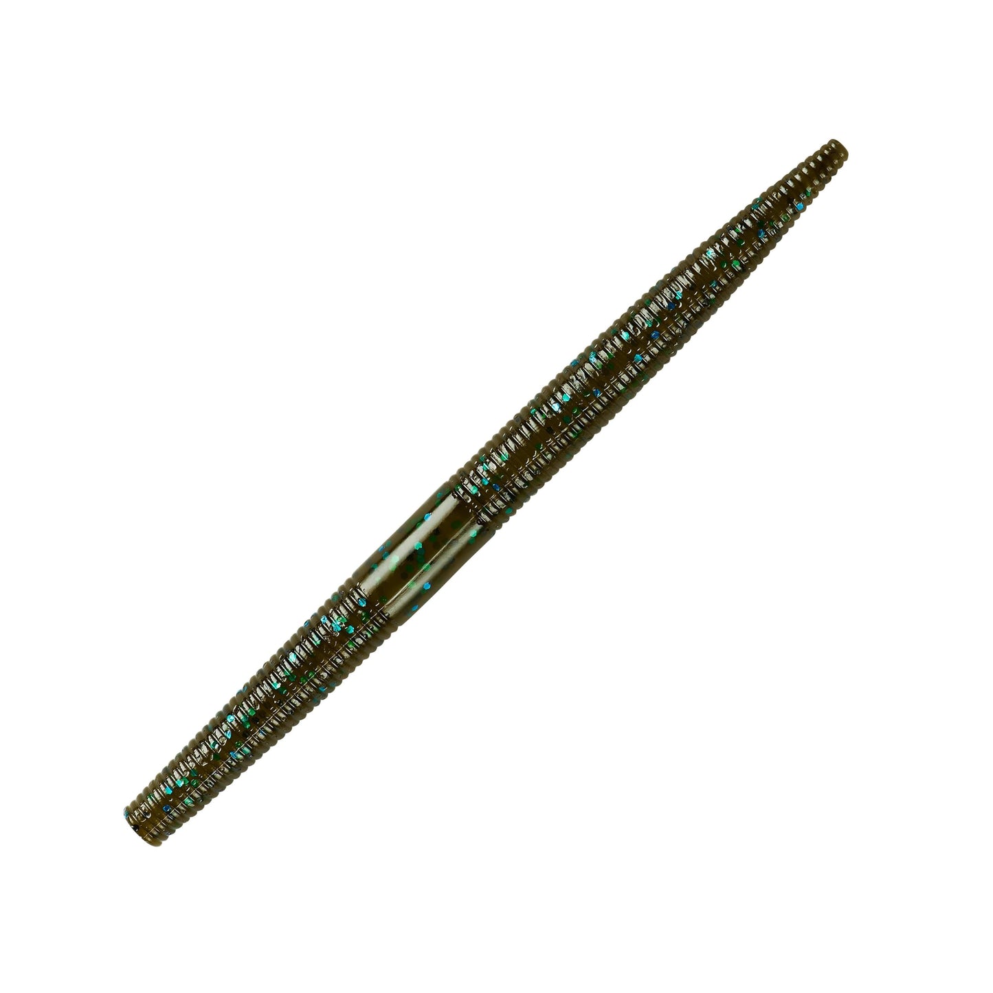 YUM Dinger Bulk 30-Pack - Green Pumpkin Blue Flake - 5"