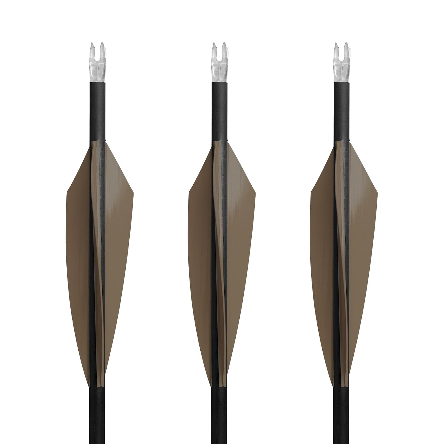 TAC Vanes 3.75" Driver Arrow Vanes | Archery Fletching for Compound & Crossbow | Durable, Lightweight, High Accuracy, OD Green 100 Pack