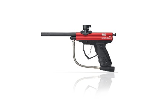 Mercury Rise Hail Semi Auto .50 Caliber Paintball Gun Marker (Hail Red)