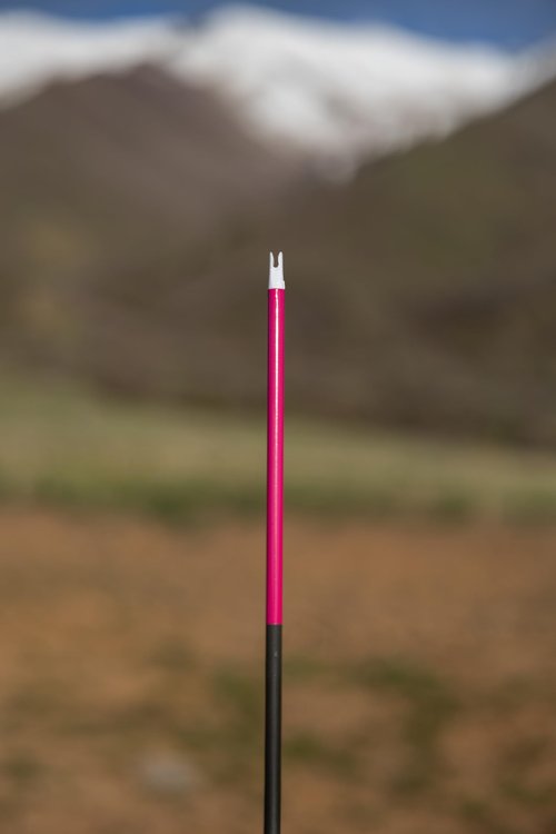 Arrow Wraps for Carbon Shafts - Glossy, Bright Colors- Pack of 15- Various Lengths and Widths. (1.25" Width, Glossy Pink, 7" Length)