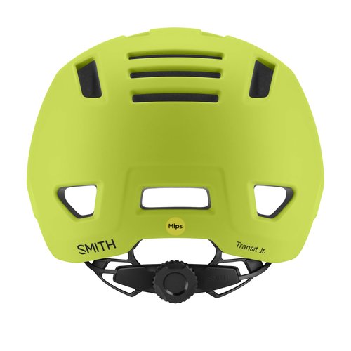 Smith Transit Jr Children' s Cycling Helmet – Kids MTB Bike Helmet with MIPS Technology – Lightweight Protection for Boys + Girls – Integrated Visor – Matte ‘Lectric Lime, Youth Small