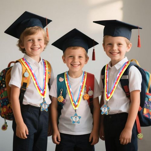 Preschool Graduation Gift, Preschool Graduation Decorations Prek Graduation Gift Medals with Neck Ribbon Pre K Graduation Gifts Pre School Graduation Gifts for Kids Boys Girls Award Party Decoration