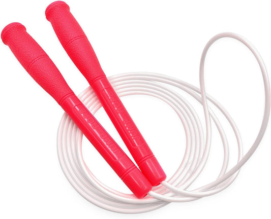 Jump Rope For Kids & Adults，4mm TPU Ropes For Speed Jump Rope,Double Unders, Long Handles & Tangle-Free,9.19FT Adjustable Lightweight Skipping Rope For School,Boys,Girls,Teens,Women,Men,Exercise Activity,Outdoor Fitness