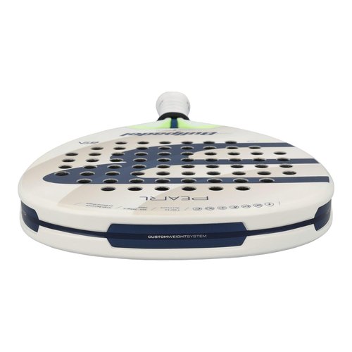 BULLPADEL Padel Racket Pearl Women 2025 | Professional Diamond Shape Pala Padel | Trinamic Technology & Air React Channel | Fibrix Exterior & MultiEva Core | Racket Optimal Power & Precision Control