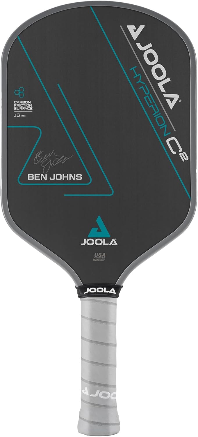 JOOLA Professional Pickleball Paddles – Charged Surface Technology for Power & Feel – Select Perseus or Hyperion Shape – Fully Encased Carbon Fiber – USAP Approved – Well Balanced w/Pop & Control