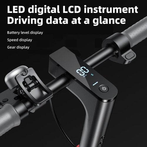 ChangBu Electric Scooter, Top Speed of 15 Mph, Maximum Range of 12 Miles, Powerful 350W Motor with a Peak of 500W, Commuting Electric Scooter with Cruise Control, Suitable for Adults and Teens