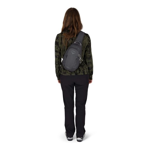 Osprey Daylite Shoulder Sling Bag, Tunnel Vision Grey ??Compact Crossbody Sling Backpack for Everyday Carry, Festivals, and Travel ??Lightweight, Comfortable Fit for Hands-Free Convenience