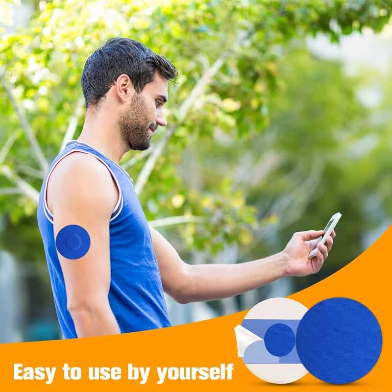 40-Pack Libre 3 Plus Sensor Covers – Waterproof, Hypoallergenic, Multicolor (Variation: for Libre 3)