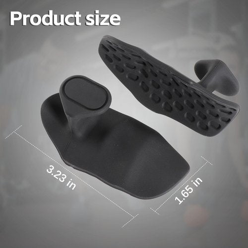 NiuMid Anti-Slip Workout Grips - Ergonomic Rubber Hand Protector Gloves for Weight Lifting, Pull-Ups, Gym Training and Exercise, for Men and Women (1pack)