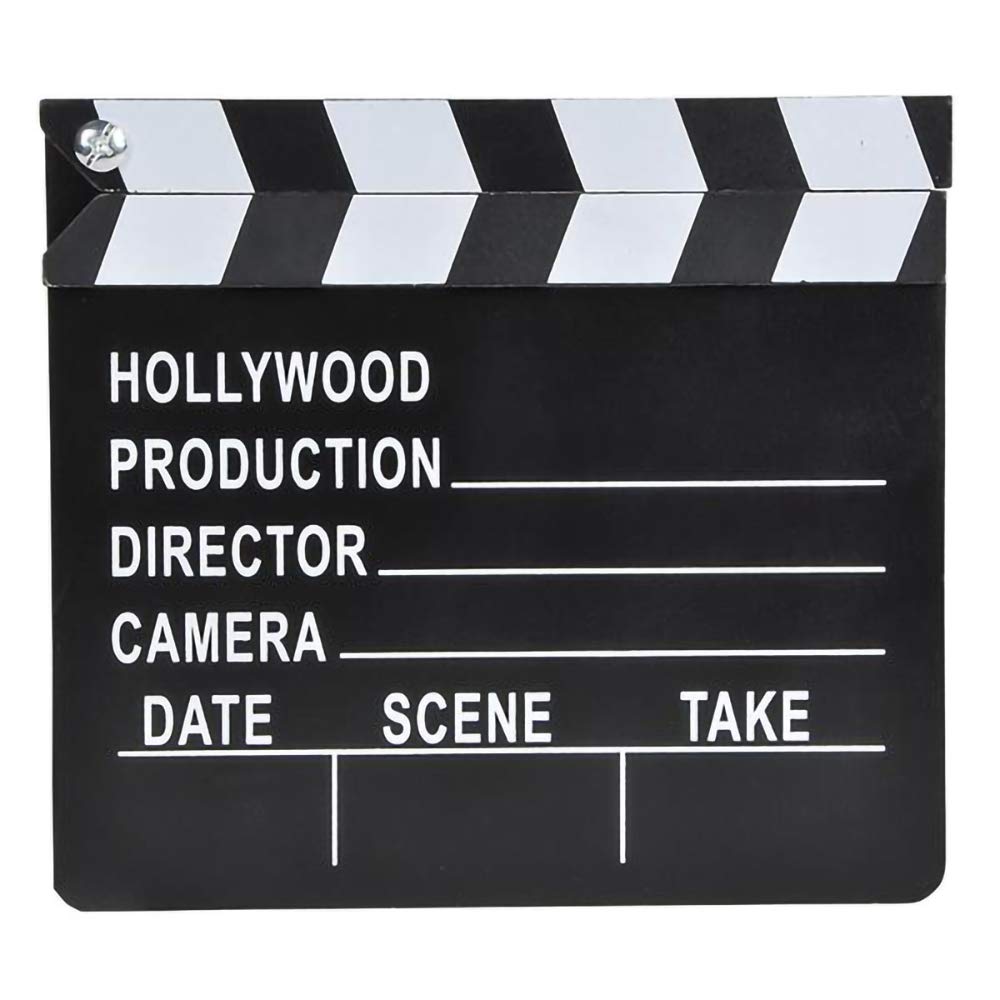12-Count Movie Clapboard Hollywood Movie Film Theme Party Decorations, Academy Awards 7"x 8" (2-Pack)