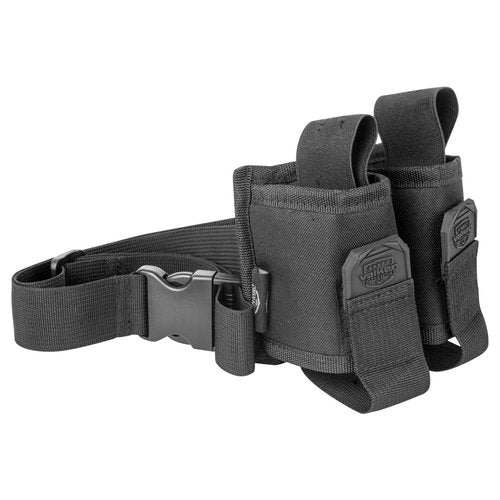 Valken Paintball Gotcha 2 Pod Pouch with Belt - 50 Cal - Black