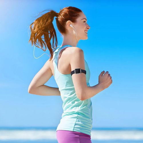 3-Pack Adjustable Fitness Armbands, Elastic Sports Bands for Ot Beat & Orange Theory Heart Rate Monitor