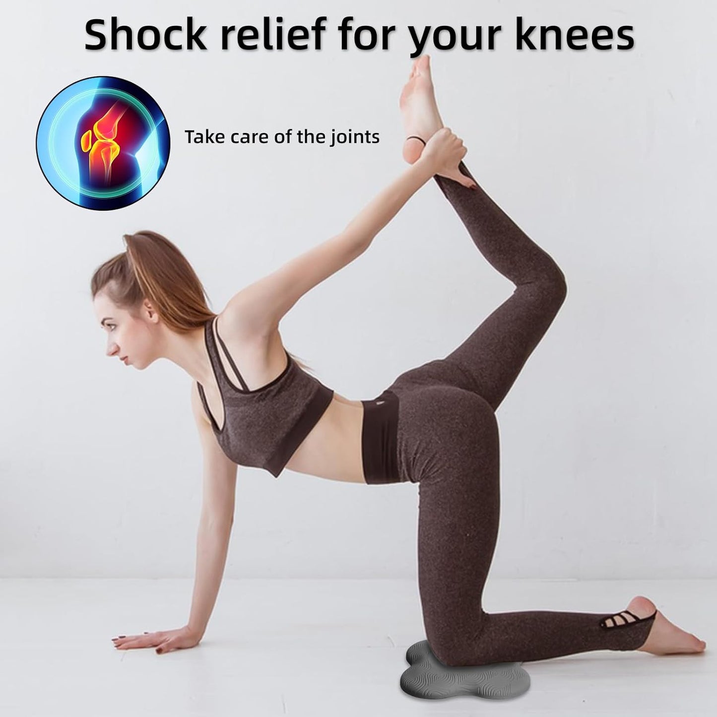 2 packs Yoga Knee Pad Cushion Extra Thick for Knees Elbows Wrist Hands Head Foam Pilates Kneeling pad Yoga Knee Cushion Thick Exercise Pads for Knees Elbows Wrist Hands Head Foam Pilates Kneeling pad，Support Foam Pads for Women and Men