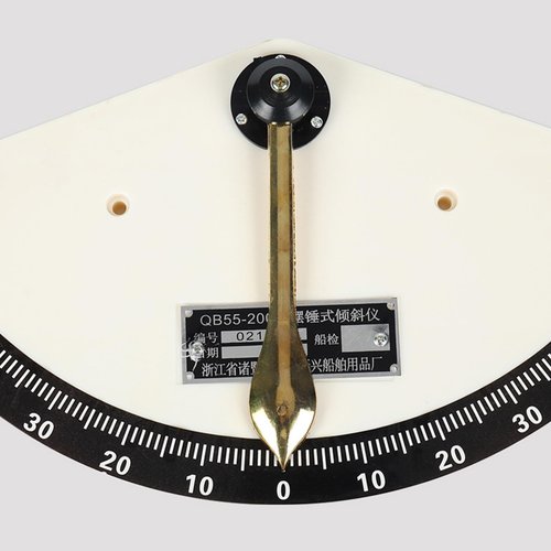 55-Degree Swing Pendulum Tilt With Accurate Scales Ship Inclinometer For Lifeboats Ship
