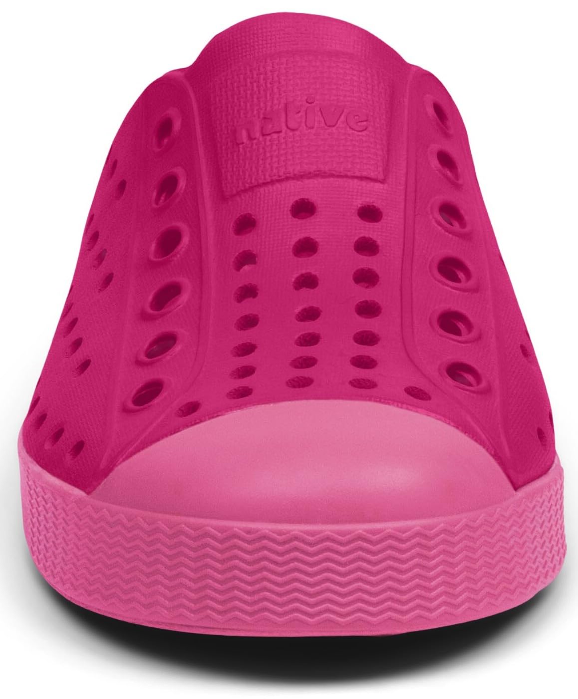 Native Shoes Unisex-Kids Jefferson Sneakers, Radberry Pink/Azalea Pink, 11 Little Kid