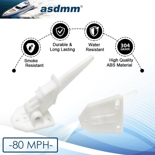 Marine Boat Speedometer Pitot, Automatic Kick-up Tube Assembly Up to 80 MPH (Speedometer Pitot)