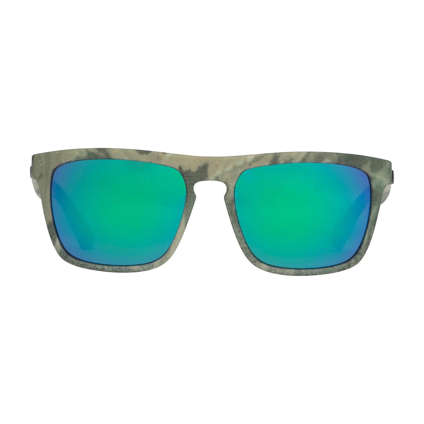HUK Sunglasses, Polarized Lens Eyewear with Performance Frames, Fishing, Sports & Outdoors Sunglasses, (Siwash) Green Mirror / Southern Tier Subphantis, Medium