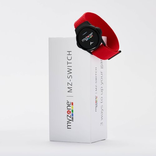 MYZONE MZ-Switch Physical Activity Heart Rate Monitor – A Water Proof Fitness Tracker for Wrists, Arms & Chest