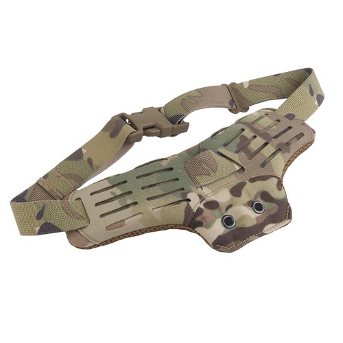 AOTUMUT Tactical Side Kick Holster Foam Pad MOLLE Drop Leg Strap Comfortable Padding Thigh Strap for 3-hole Holster Adapter, Medium