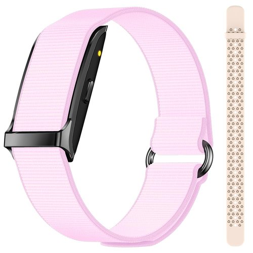 Smart Health Wristband for Men Women, Wearable Activity & Fitness Tracker with GPS, 100+ Sport Modes, Measuring Heart Rate, Health, Sleep, Stress, IP68 Waterproof Health Tracker with Free App, Pink
