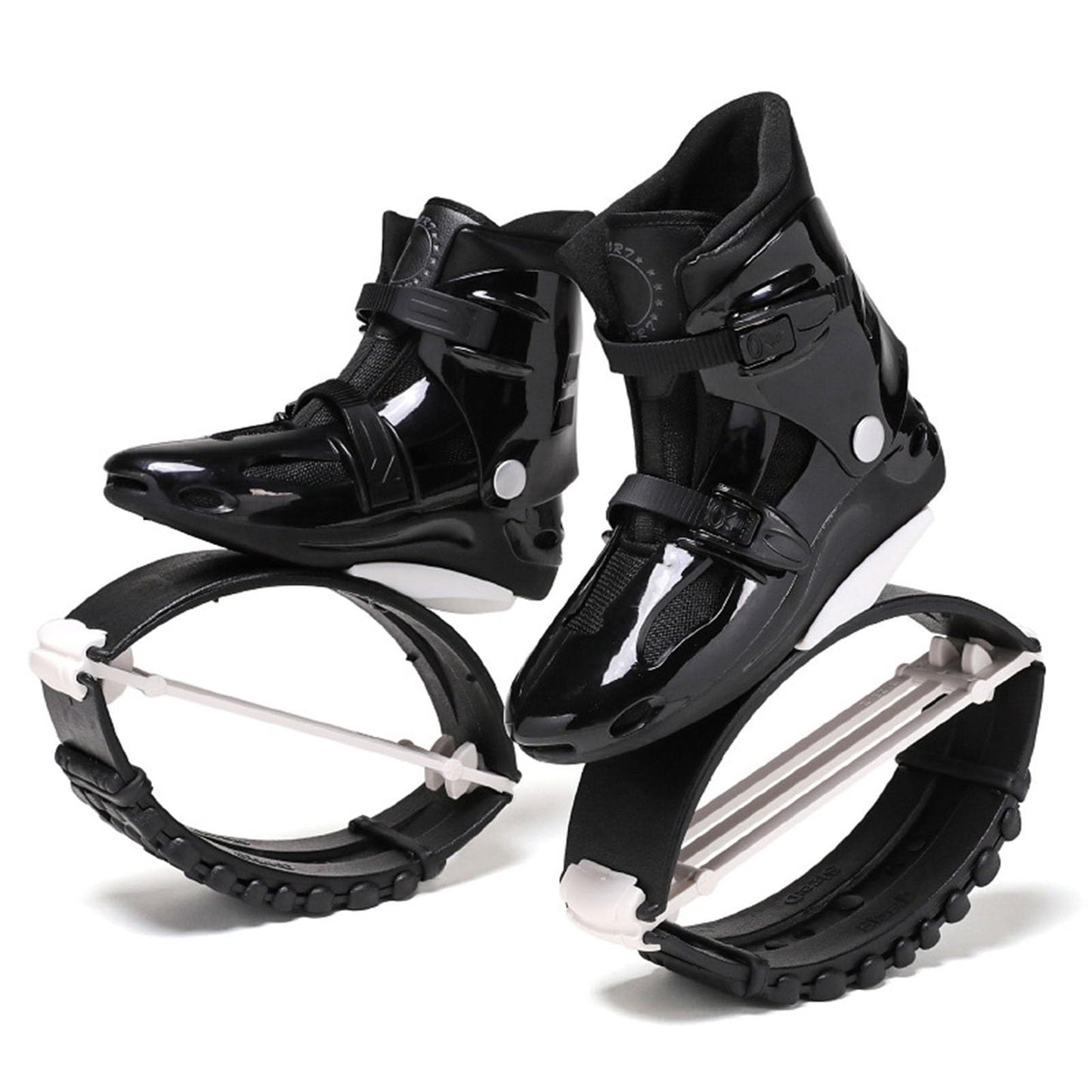 JCWGLY Kangaroo Jumping Shoes Bouncing Shoes Moon Boots for Adult Men and Women Home Gym Sports and Exercise(Medium)